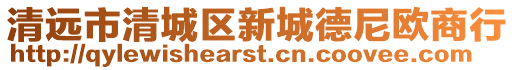清遠(yuǎn)市清城區(qū)新城德尼歐商行