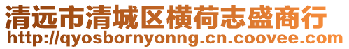 清遠(yuǎn)市清城區(qū)橫荷志盛商行