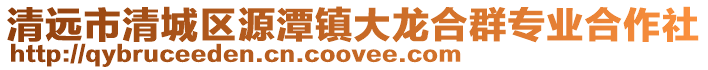 清遠(yuǎn)市清城區(qū)源潭鎮(zhèn)大龍合群專(zhuān)業(yè)合作社