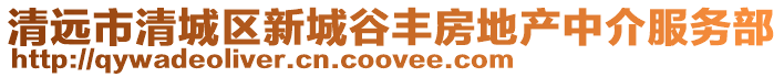 清遠(yuǎn)市清城區(qū)新城谷豐房地產(chǎn)中介服務(wù)部