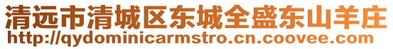 清遠市清城區(qū)東城全盛東山羊莊