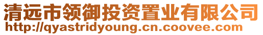 清遠市領御投資置業有限公司