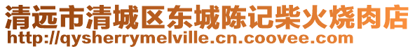 清遠市清城區東城陳記柴火燒肉店
