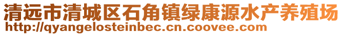 清遠(yuǎn)市清城區(qū)石角鎮(zhèn)綠康源水產(chǎn)養(yǎng)殖場(chǎng)