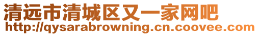 清遠(yuǎn)市清城區(qū)又一家網(wǎng)吧