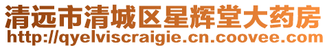 清遠市清城區星輝堂大藥房