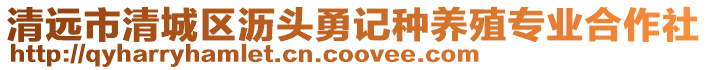 清遠市清城區(qū)瀝頭勇記種養(yǎng)殖專業(yè)合作社