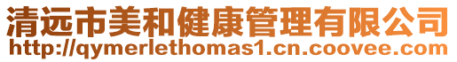 清遠市美和健康管理有限公司