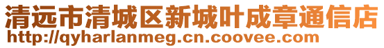 清遠市清城區新城葉成章通信店