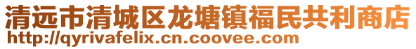 清遠市清城區龍塘鎮福民共利商店