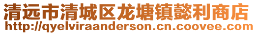 清遠市清城區龍塘鎮懿利商店