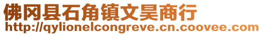 佛岡縣石角鎮文昊商行