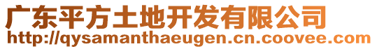 廣東平方土地開發(fā)有限公司