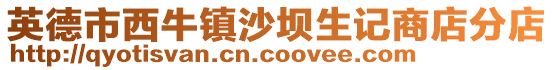 英德市西牛鎮(zhèn)沙壩生記商店分店