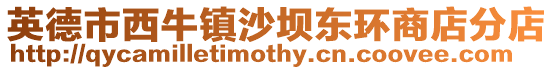 英德市西牛鎮(zhèn)沙壩東環(huán)商店分店
