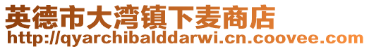 英德市大灣鎮(zhèn)下麥商店