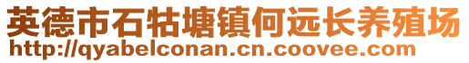 英德市石牯塘鎮(zhèn)何遠(yuǎn)長(zhǎng)養(yǎng)殖場(chǎng)