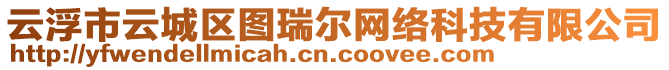 云浮市云城區(qū)圖瑞爾網(wǎng)絡(luò)科技有限公司