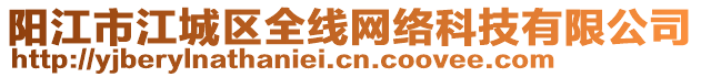 陽江市江城區(qū)全線網(wǎng)絡(luò)科技有限公司