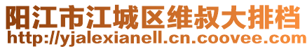 陽江市江城區(qū)維叔大排檔