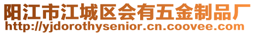 陽江市江城區會有五金制品廠