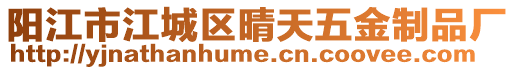 陽江市江城區(qū)晴天五金制品廠