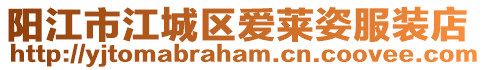 陽(yáng)江市江城區(qū)愛(ài)萊姿服裝店