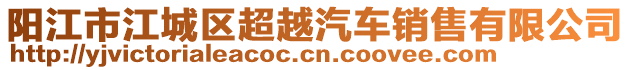 陽江市江城區(qū)超越汽車銷售有限公司