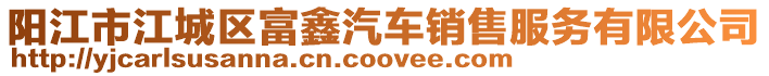陽江市江城區富鑫汽車銷售服務有限公司