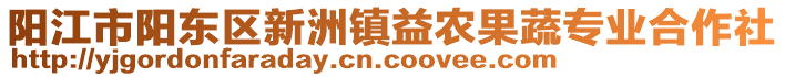 陽(yáng)江市陽(yáng)東區(qū)新洲鎮(zhèn)益農(nóng)果蔬專業(yè)合作社