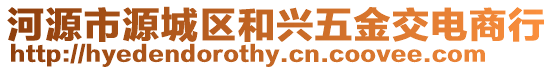河源市源城區(qū)和興五金交電商行