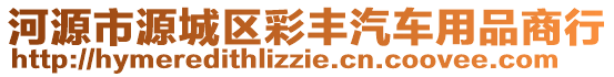 河源市源城區(qū)彩豐汽車用品商行