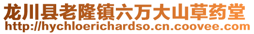 龙川县老隆镇六万大山草药堂