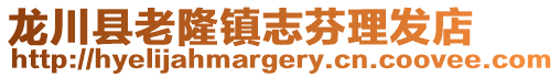 龍川縣老隆鎮(zhèn)志芬理發(fā)店