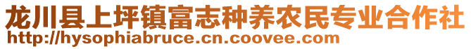 龙川县上坪镇富志种养农民专业合作社