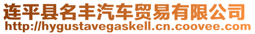 連平縣名豐汽車貿(mào)易有限公司