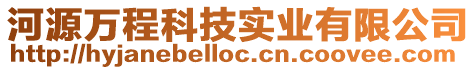河源萬程科技實業有限公司