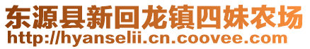 東源縣新回龍鎮(zhèn)四妹農(nóng)場(chǎng)