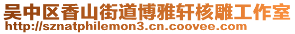 吳中區(qū)香山街道博雅軒核雕工作室