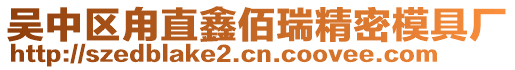 吳中區甪直鑫佰瑞精密模具廠