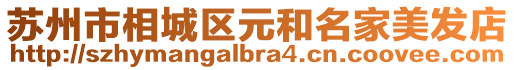 蘇州市相城區元和名家美發店