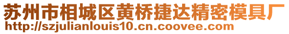 蘇州市相城區(qū)黃橋捷達(dá)精密模具廠