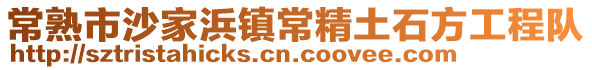 常熟市沙家浜鎮(zhèn)常精土石方工程隊(duì)