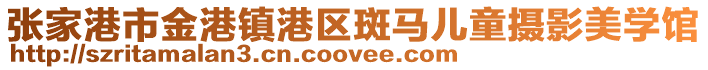 張家港市金港鎮(zhèn)港區(qū)斑馬兒童攝影美學(xué)館