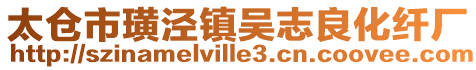 太倉市璜涇鎮吳志良化纖廠