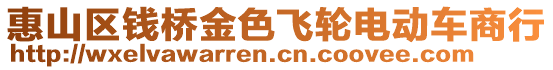 惠山區(qū)錢橋金色飛輪電動車商行