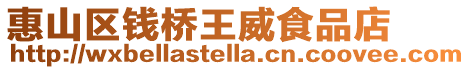 惠山區錢橋王威食品店