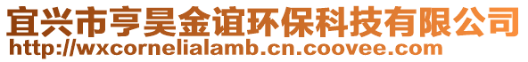 宜兴市亨昊金谊环保科技有限公司