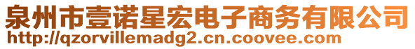 泉州市壹諾星宏電子商務(wù)有限公司