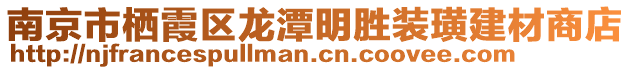 南京市棲霞區(qū)龍?zhí)睹鲃傺b璜建材商店